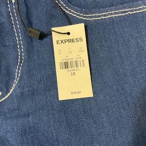 BNWT Express denim jeggings sz 0